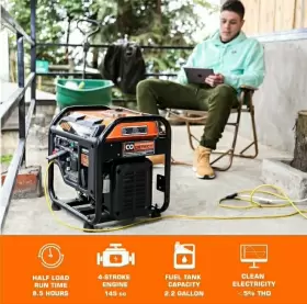 9472 GENERADOR EL CTRICO PORT TIL Electrico Portatil Gasolina