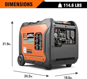 GM7250I GENMAX Generator Dual Fuel Engine #2