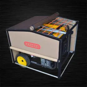 GCL-2025 GENSHED LLC Generator Shed Combining Covers While