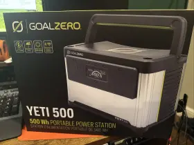 37000 GOAL ZERO Yeti Peak Power Station Push Start Generator