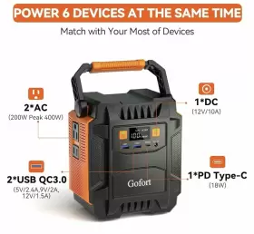 SJW1994903057027UD GOFORT Solar Generator Battery Power #2