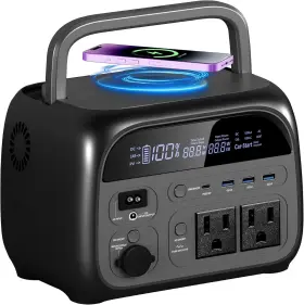 AP400 GOKKCL Ac Power Station Solar Generator Camping Trip