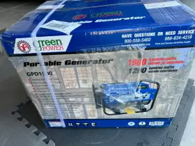 GPD1500 GREEN-POWER AMERICA Gas Generator Recoil Start