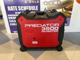3500 HARBOR FREIGHT TOOLS Predator Inverter Gas