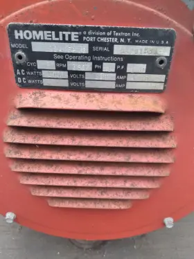 100232 HOMELITE Voltamatic Generator Alternator Tecumseh #2