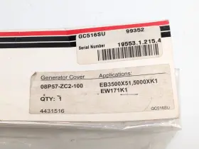 08P57-ZC2-100 HONDA Nos Generator Cover #2