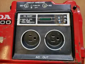 32340-ZC0-632 HONDA Generator Control Panel #2