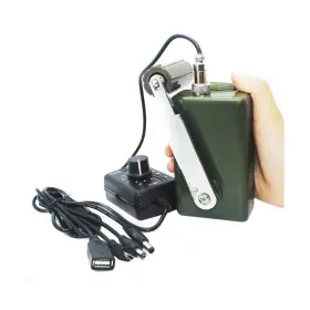 AIER-001-GR-DC HUABAN Crank Generator High Power Charger Cha