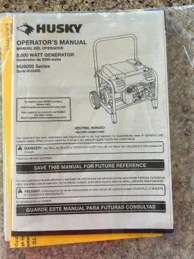 HU5000 HUSKY Up Power Generator #3
