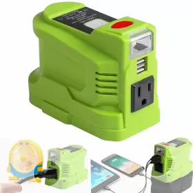 725786394159 JJXNDO Power Inverter Ryobi Battery Led Light Ac
