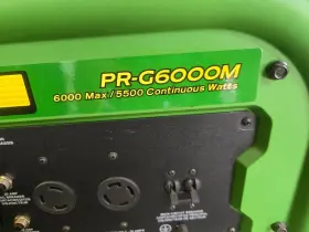 PR-G6000M JOHN DEERE Generators #3