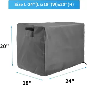 GREY-2 JORAMOY Generator Covers Waterproof Uv Oxford Cove #2