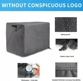 GREY-2 JORAMOY Generator Covers Waterproof Uv Oxford Cove #3