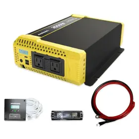 KP2000 K-KRI 203 GER Krieger Pure Sine Power Inverter Dual Ac