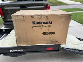 GE5000 KAWASAKI Generator Box Electric Start
