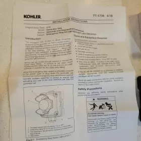 GM103279-KP1 KOHLER Nec Remote Kit #3