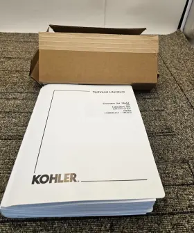 GM105779-KP KOHLER Technical Literature Generator Manual