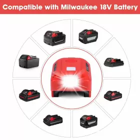 725786395989 MAKBOS Alian Milwaukee Lithium Battery Inverter #3