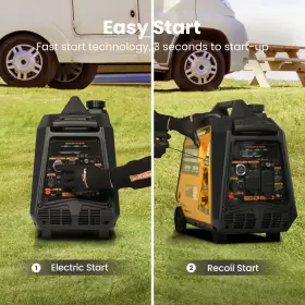 I1JPKA MAXPEEDINGRODS Electric Start Dual Fuel Inverter Lpg #2