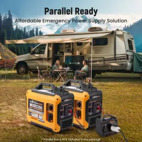 JK0MLI MAXPEEDINGRODS Gas Inverter Generator Parallel Travel #3