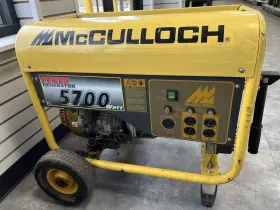 FG6000MK MCCULLOCH Generators Watts Amp