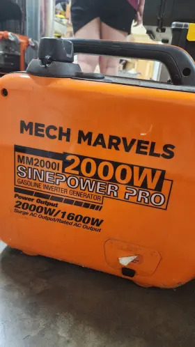 MM2000I MECH MARVELS Marvel Inverter Generator