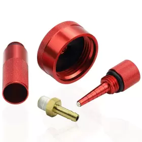 908528038182 MEKAR Hose Fitting Gas Cap Funnel Magnetic Oil #3