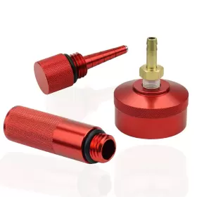 908528038182 MEKAR Hose Fitting Gas Cap Funnel Magnetic Oil