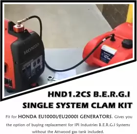 MOQP1237 MO-AUTO Single Clam Honda Generator Kit #2