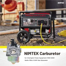 4336493519 NIMTEK Carburetor Champion Power Watts Gas #2