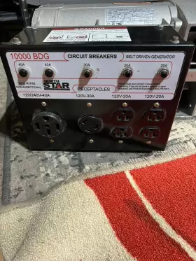 165915 NORTH STAR Belt Generator Head