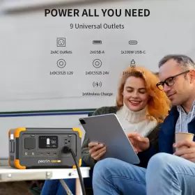 E300LFP PECRON Solar Power Station Battery Generator #2