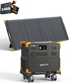E3800 PECRON Power Station Solar Generator Rv Grid