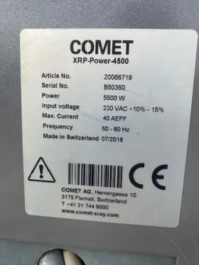 225KV PHILIPS Comet Minus Generator #2
