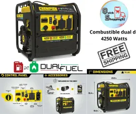 726084452961 PLANTA GENERADORA DE ELECTRICICAD 4250WATT Dual