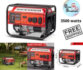 313042389348 WATTS Planta Generadora Electricicad Gasolina
