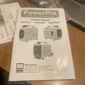 IGR1000P POWER PRO Gas Inverter Generator #3