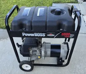 7350 POWERBOSS Briggs Stratton Electric Power Generator