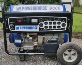 9000ES POWERHORSE Electric Start Generator Surge Watts