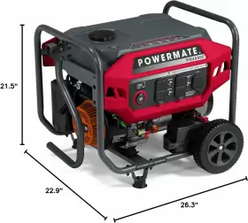 P0080201 POWERMATE Gas Generac #3