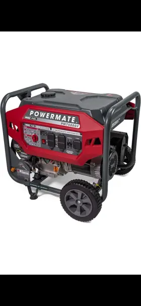 PM7500DF POWERMATE Dual Fuel Generator Cosense Gas Lpg