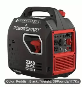 2350W POWERSMART Gas Generator Inverter Carb