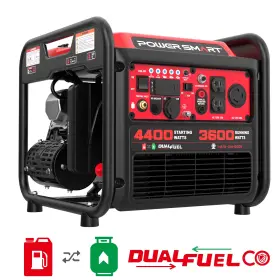 726084993181 POWERSMART Dual Fuel Generator Gas Propane