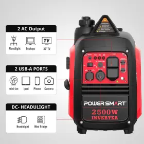 HB5020C POWERSMART Gas Inverter Generator #3