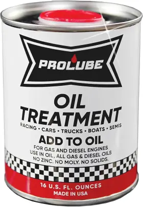 PLO-TRT-16OZ PROLUBE OIL Treatment Engine Additive Gas Diesel