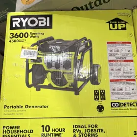 RY904350 RYOBI Generator Detect Hour Runtime