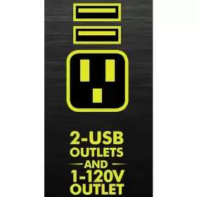 RYI150BG-CMB1 RYOBI Battery Inverter Outlet #2