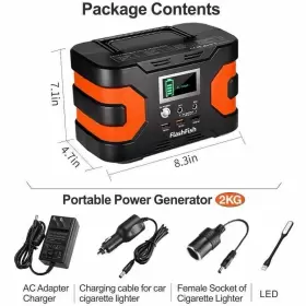 774980303405 SIAVONCE Battery Backup Power Pack Lithium Solar #2