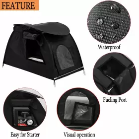 604220142221 SOFTCLUB Inverter Generator Cover While Running #2