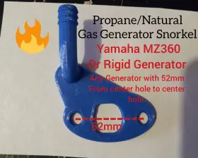 MZ360 SPENCER-3D Propane Natural Gas Snorkel Generator Bolt
